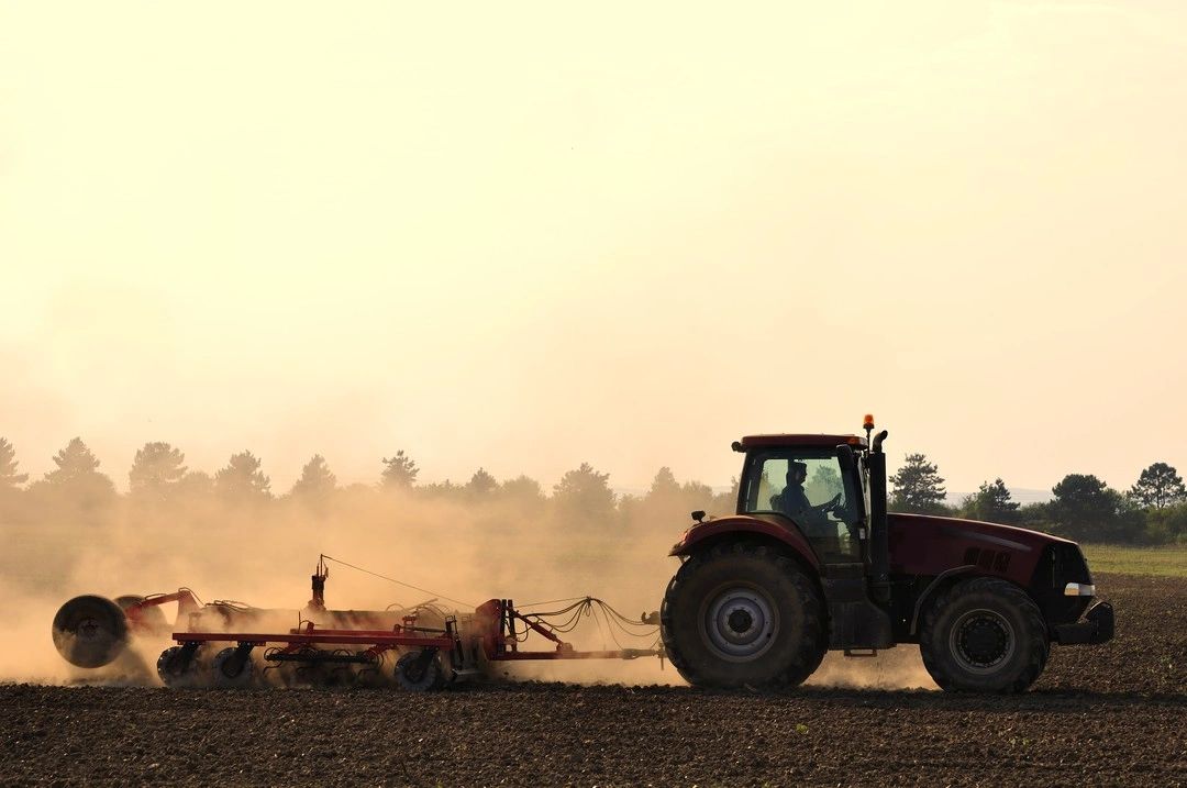 Soil nitrate sensor at work in a field